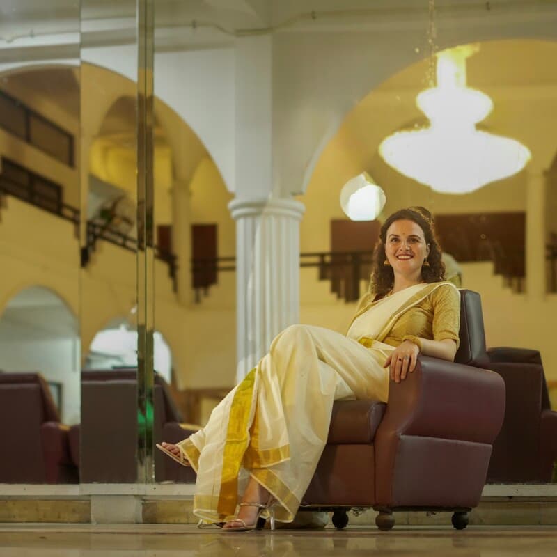 Saranda Ferizi — Founder of AYURFEM, Kerala-trained Ayurvedic practitioner